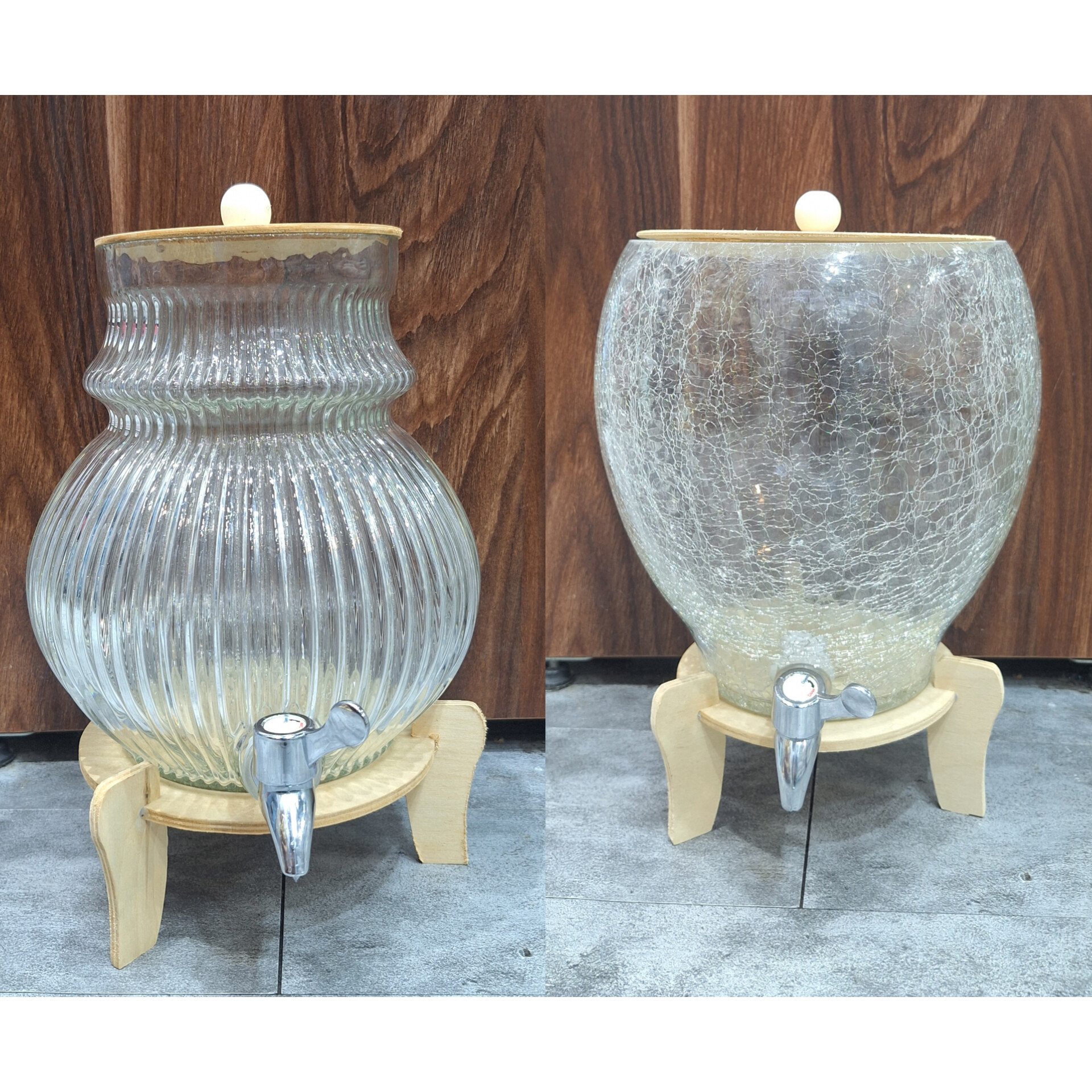 کلمن شیشه ای ۴ لیتر